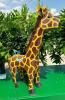 DESCRIPTION: METAL GIRAFFE SIZE: 2'10"X2'5" QTY: 1