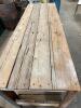 DESCRIPTION: BARNWOOD DISPLAY TABLE SIZE: 6'5"X2'9"X2'1" QTY: 1 - 3