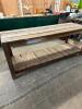 DESCRIPTION: BARNWOOD DISPLAY TABLE SIZE: 6'5"X2'9"X2'1" QTY: 1 - 5