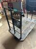 DESCRIPTION: WAREHOUSE CART WITH GOOD CASTERS AND WOOD SIZE: 27"X36"X51" QTY: 1 - 2