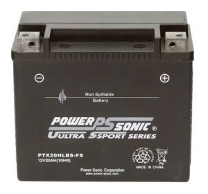 DESCRIPTION: (1) HIGH PERFORMANCE VEHICLE BATTERY BRAND/MODEL: POWER SONIC #PTX20HLBS-FS SIZE: 12.0V 18.0AH 310 CCA RETAIL$: $113.22 EA QTY: 1