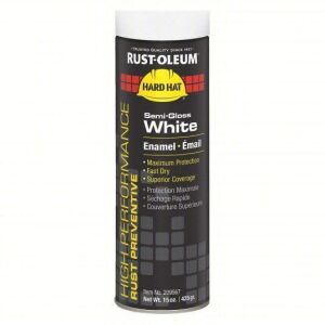 DESCRIPTION: (4) RUST PREVENTATIVE SPRAY PAINT BRAND/MODEL: RUST-OLEUM #4CY48 INFORMATION: WHITE RETAIL$: $15.07 EA QTY: 4