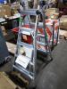 DESCRIPTION: (1) EXTENSION LADDER BRAND/MODEL: LOUISVILLE #48RT34 INFORMATION: ALUMINUM RETAIL$: $220.24 EA SIZE: 16'. 250 LBS CAPACITY QTY: 1 - 2