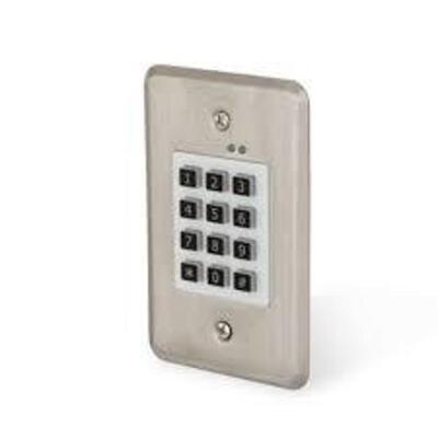 (1) DIGITAL KEYPAD DOOR ENTRY