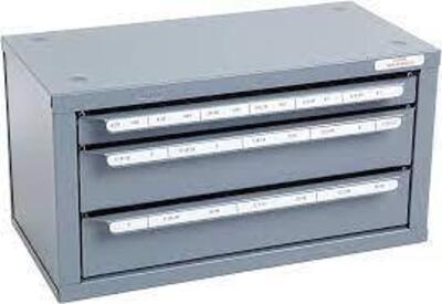 (1) TAP AND DRILL BIT STORAGE DRAWERS