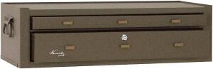 (1) KENNEDY DRAWER MACHINIST'S STEEL TOOL STORAGE TRUNK BASE