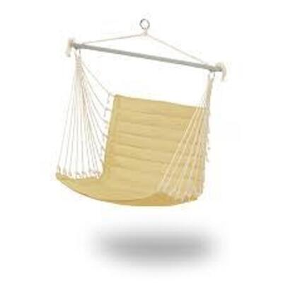 (1) QUILTED HAMMOCK CHAIR