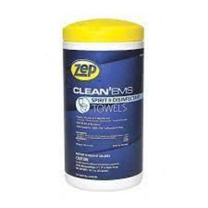 (6) CLEAN EMS SPIRIT 2 DISINFECTANT TOWELS