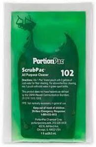 (1) CASE OF(4) BOXES OF (60) MOPAC LITE AUTO SCRUBBER