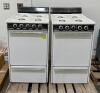 (2) SLIM LINE 4-BURNER GAS STOVES WITH OVEN