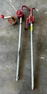 (2) DRUM PUMPS