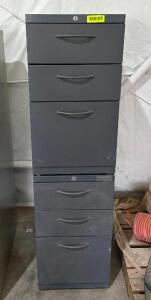 (2) FILING CABINETS AS SHOWN