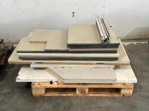 ASSORTED COUNTERTOPS AS SHOWN