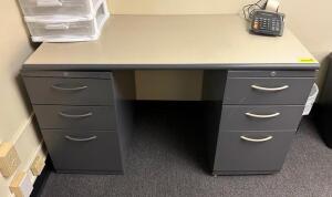 6-DRAWER OFFICE DESK