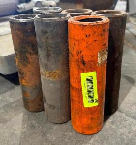 ASSORTED T-38 BLAST STEEL COUPLINGS