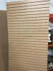 DESCRIPTION: SLAT BOARD PANEL INFORMATION: GOOD CONDITION SIZE: 4'X7' QTY: 1 - 2