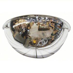 DESCRIPTION: (1) HALF DOME MIRROR BRAND/MODEL: PRODUCT NUMBER #13W064 INFORMATION: MIRRORED ACRYLIC, NO BACKING SIZE: 48" RETAIL$: $255.33 EA QTY: 1