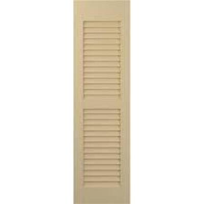 DESCRIPTION: (1) SET OF (2) EXTERIOR SHUTTERS BRAND/MODEL: AMERICRAFT #RWL18X060UNH INFORMATION: REAL WOOD SIZE: 18" W X 60"H RETAIL$: $542.00 TOTAL Q