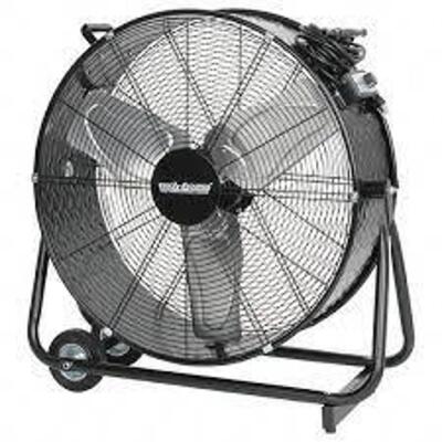 DESCRIPTION: (1) TILT FAN, PORTABLE BLOWER BRAND/MODEL: PRO-SOURCE #37955861 INFORMATION: GRAY SIZE: 24" 4500 CFM 120V RETAIL$: $349.00 EA QTY: 1