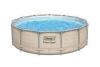 DESCRIPTION: (1) POWER STEEL FRAME ABOVE GROUND POOL BRAND/MODEL: COLEMAN SIZE: 13'X42" RETAIL$: $600.00 EA QTY: 1