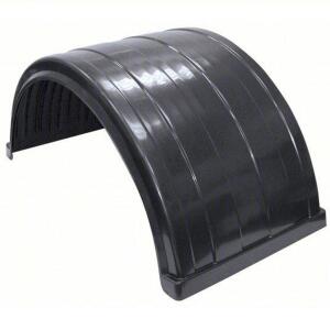 DESCRIPTION: (2) REAR FENDER BRAND/MODEL: BUYERS #19A770 INFORMATION: BLACK SIZE: 24-1/2 RETAIL$: $140.21 EA QTY: 2