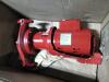 DESCRIPTION: (1) HYDRONIC CIRCULATING BRAND/MODEL: BELL & GOSSETT #422W57 INFORMATION: RED SIZE: 3-PIECE, FLANGED, 1/4 HP, 18 FT MAX. HEAD RETAIL$: $1 - 3