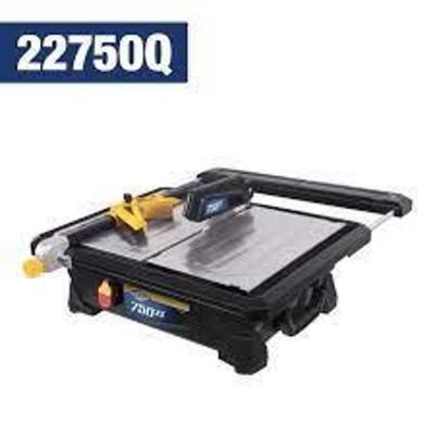 DESCRIPTION: (1) TILE WET SAW BRAND/MODEL: QEP #750 XT INFORMATION: BLACK RETAIL$: $183.29 EA QTY: 1