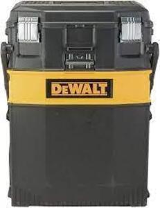 DESCRIPTION: (1) ROLLING TOOL BOX BRAND/MODEL: DEWALT #DWST20880 INFORMATION: BLACK WITH YELLOW SIZE: 22 IN OVERALL WIDTH, 16 1/2 IN OVERALL DEPTH RET