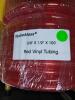 DESCRIPTION: (2) ROLLS OF VINYL TUBING BRAND/MODEL: TD HOLDINGS #CVT038100 INFORMATION: RED SIZE: 3/8X1/2X100 RETAIL$: $129.93 EA QTY: 2 - 3