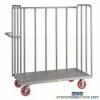 DESCRIPTION: (1) 3 WALL SIDED PLATFORM TRUCK WITH SLATS BRAND/MODEL: DURHAM INFORMATION: STEEK SIZE: 36" X 72" X 48" RETAIL$: $1236.60 EA QTY: 1