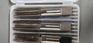 DESCRIPTION: (1) HSS BOTTOMING, PLUG AND TAPER TAP SET BRAND/MODEL: CLE-LINE C6112 SIZE: #1-14 UNS RETAIL$: $320.75 QTY: 1