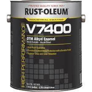 DESCRIPTION: (1) DTM ALKYD ENAMEL BRAND/MODEL: RUST-OLEUM V7400 INFORMATION: ALUMINUM SIZE: 1 GALLON RETAIL$: $104.99 EA QTY: 1