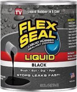 DESCRIPTION: (6) LEAK SEALER BRAND/MODEL: FLEX SEAL #55KE52 INFORMATION: BLACK SIZE: 32 OZ RETAIL$: $56.77 EA QTY: 6