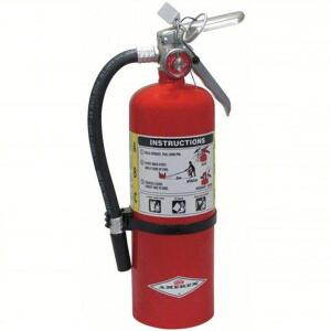 DESCRIPTION: (1) FIRE EXTINGUISHER BRAND/MODEL: AMEREX #13J002 SIZE: 5 LB RETAIL$: $88 QTY: 1