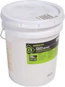 DESCRIPTION: (1) GEAR LUBE PULLING LUBRICANT BRAND/MODEL: GREENLEE SIZE: 5 GALLON RETAIL$: $100.00EA QTY: 1