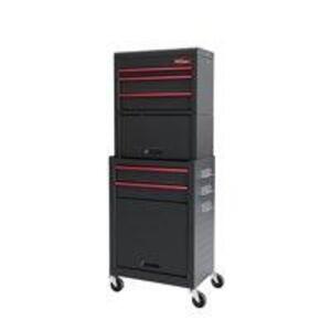 DESCRIPTION: (1) 5-DRAWER ROLLING TOOLCHEST BRAND/MODEL: HYPER TOUGH/PTB225 INFORMATION: DETACHABLE TOP BOX, 2 SWIVEL CASTERS, 2 STRAIGHT CASTERS RETA