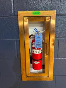 (2) - WALL MOUNTED FIRE EXTINGUISHERS