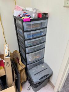 LARGE OFFICE ORGANIZER WITH CONTENTS