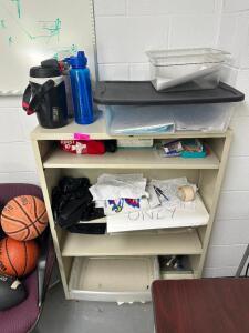 OFFICE DESK AND BOOK SHELF SET