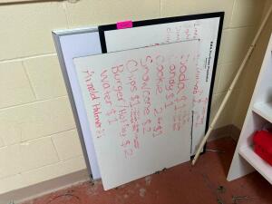 ASSORTED DRY ERASE BOARDS