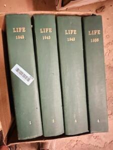 VINTAGE ORIGINAL LIFE MAGAZINE HARD COVER EDITION