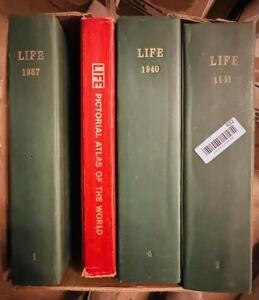 VINTAGE ORIGINAL LIFE MAGAZINE HARD COVER EDITION