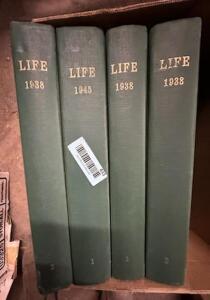 VINTAGE ORIGINAL LIFE MAGAZINE HARD COVER EDITION