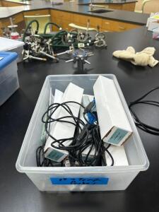 GROUP OF PH AND TEMP. PROBES