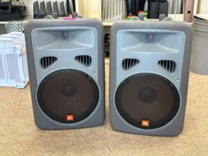 (2) - JBL EON15P-1 SPEAKERS