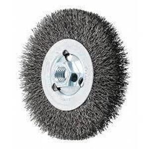 DESCRIPTION: (4) NARROW CRIMPED WIRE WHEEL BRAND/MODEL: ANDERSON #03113 SIZE: 4" WHEEL, 1/2" - 3/8" ABOR HOLE RETAIL$: $23.99 EA QTY: 4