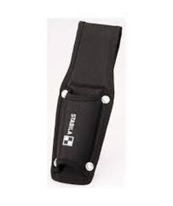 DESCRIPTION: (10) BELT HOLSTER FOR MAGNETIC LEVEL BRAND/MODEL: STABILA INFORMATION: BLACK SIZE: HOLDS TORPEDO LEVELS RETAIL$: $33.58 EA QTY: 10