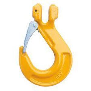 DESCRIPTION: (3) CLEVIS SLING HOOK WITH SAFETY LATCH BRAND/MODEL: YELLOW LIFTING INFORMATION: YELLOW SIZE: 1/2" 1200 LBS CAPACITY RETAIL$: $55.00 EA Q