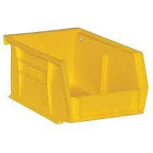 DESCRIPTION: (1) CASE OF (24) PLASTIC STORAGE BINS BRAND/MODEL: DURHAM #PB30210-21 INFORMATION: YELLOW SIZE: 4X5X3 RETAIL$: $40.00 EA QTY: 1