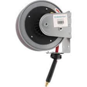 DESCRIPTION: (1) HOSE REEL WITH HOSE BRAND/MODEL: PRO SOURCE INFORMATION: GREY SIZE: 1/2X50 RETAIL$: $614.00 EA QTY: 1